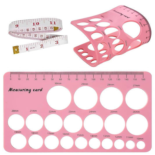 Silicone Nipple Ruler & Measuring Tape