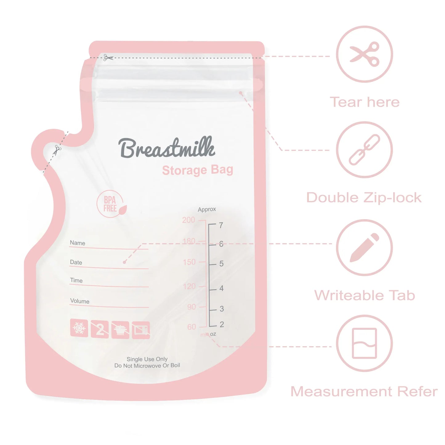 Breastmilk Storage Bags