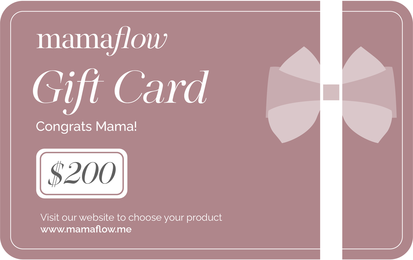 MamaFlow Gift Card